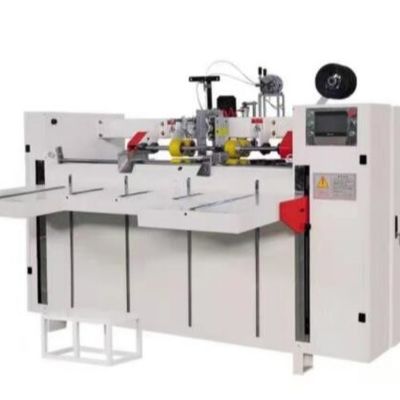 PLC Semi Automatic Stapler Machine Carton Box Stitching 60hz