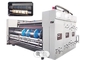Chain Feed Pneumatic 4 Color Flexo Printing Machine With Slotter And Die Cutter