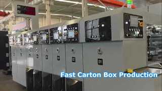 carton box making machine