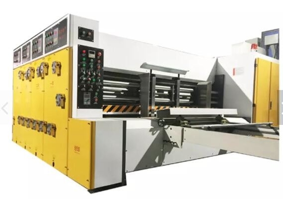 Computerized Corrugated Box Manufacturing Machine Printing Slotting Die Cutting