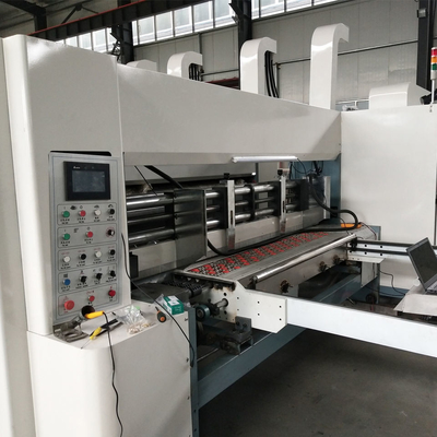 Fully Automatic 5 Color Flexo Slotter With Stacker Machine