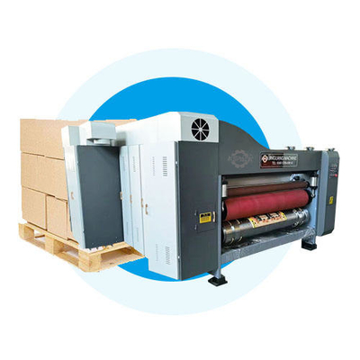 High Speed 1-6 Colors Flexo Printer Slotter Rotary Die Cutter Stacker Machine