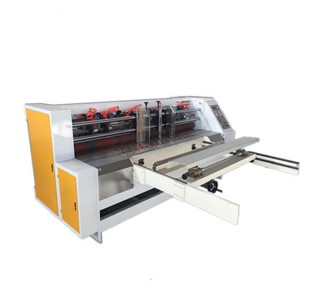 Thin Blade Scorer Slitter Carton Box Making Machine 0 - 1200turn/Min