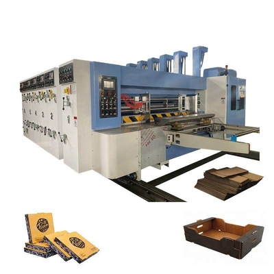 Flexo Die Cutter Printing Corrugated Carton Box Machine Ce Certification Compact