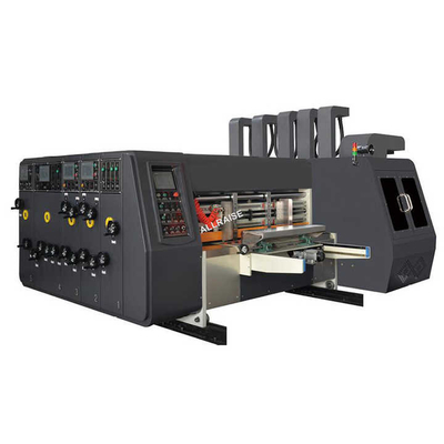 High Speed Four Color Corrugated Box Printing Machine Automatic With Electric Power