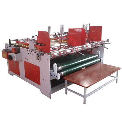 Folder Gluer Pasting Corrugated Carton Box Machine Durable 220V