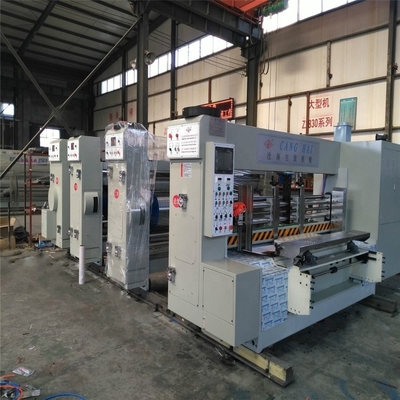 Automatic  Printing Die Cutting Slotting  Cardboard Carton Box Machine