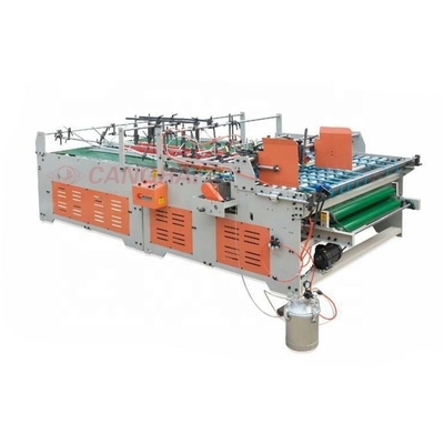 Lock bottom Glue Folding Corrugated Carton Box Machine