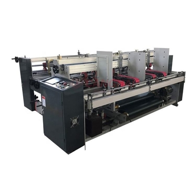 Double Piece Glue Corrugated Carton Box Machine