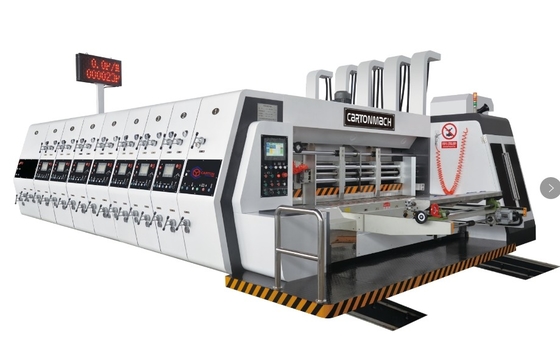 Carton Making flexo printer slotter rotary die cut