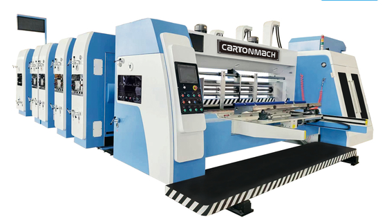 50-100pcs/min Capacity Flexo Corrugated Plate Type Machine for High Capacity