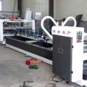 1200*700mm Carton Folding And Gluing Machine For Boxes 7.5KW