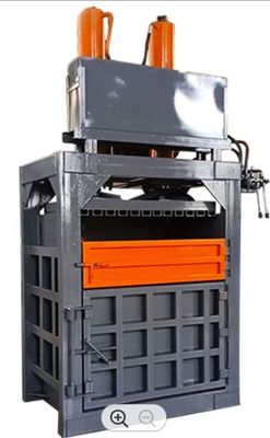HPM 29.5KW Cardboard Vertical Baler Machine Manual Belting 600Kg