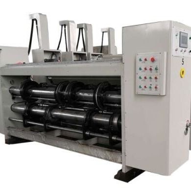 5 Ply 18kw Rotary Die Cutting Machine For Corrugated Box Printing Machine 14T
