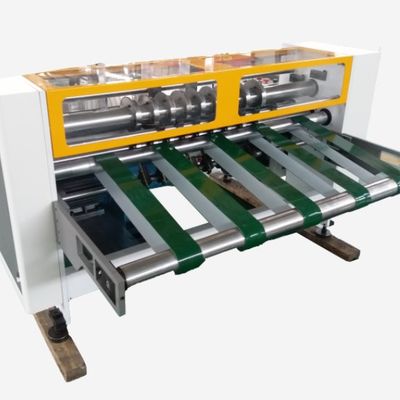 Partition Slotting 500kg Corrugated Carton Box Machine PLC Control System