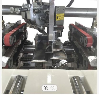 1.1kw Semi Auto Carton Box Stitching Machine PLC Control System