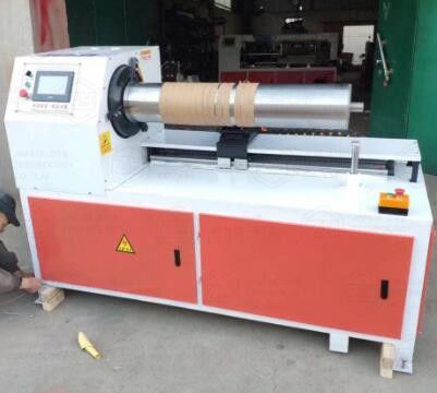 380V Toilet Paper Core Making Machine Cutter 1.2T Installed Power 3.2Kw