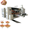 Hydraulic Powered Pizza Box Making Machine Cardboard Die Cutting Machine Multicolor