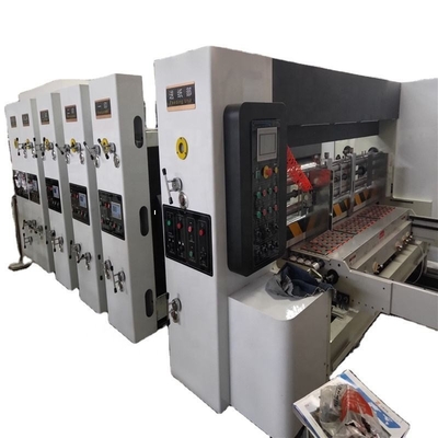 Pizza Box Flexo Printer Slot Die Cut Machine