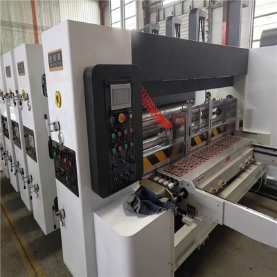Pizza Box Flexo Printer Slot Die Cut Machine