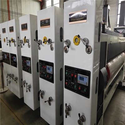 Pizza Box Flexo Printer Slot Die Cut Machine
