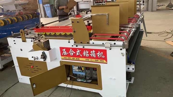 Folding And Gluing Corrugated Carton Box Machine PLC Control System