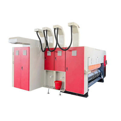 High Speed PLC Printer Slotter Die Cutter Machine For Corrugated Carton Box