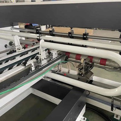 Servo Motor Folding Carton Gluer Automatic Mini Stapler Stiching