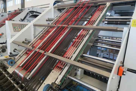 Automatic Flute Laminating Corrugated Carton Box Machine PLC 18KW