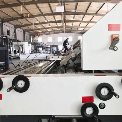 4 Ply 1300mm Corrugated Box Making Machine Packaging Flute Paper Laminator