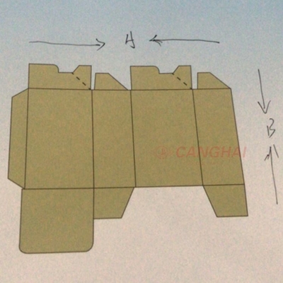 Lock bottom Glue Folding Corrugated Carton Box Machine