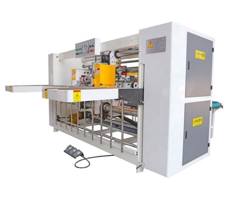 Automatic Single Piece Stitching Corrugated Carton Box Making Machine