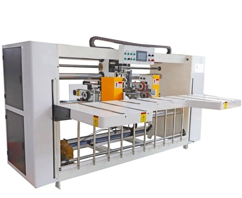Automatic Single Piece Stitching Corrugated Carton Box Making Machine