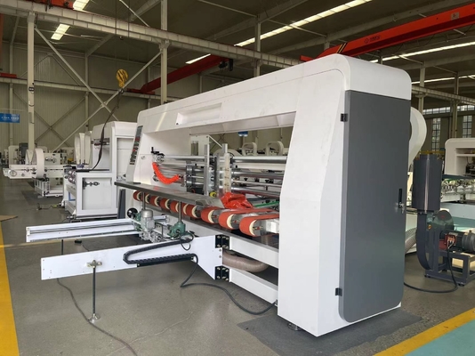 Folder Gluer Corrugated Carton Box Machine Compact Structure