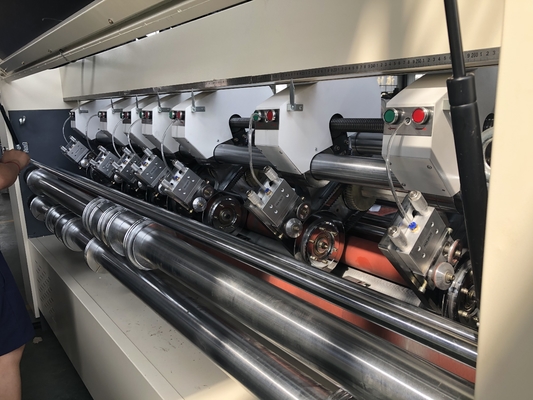 Thin Blade Slitter Scorer Corrugated Carton Box Machine