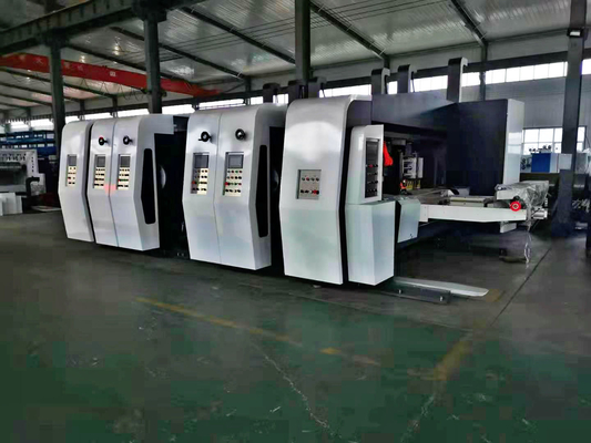 High Speed Automatic Flexo Printer Slot Die Cut Machine