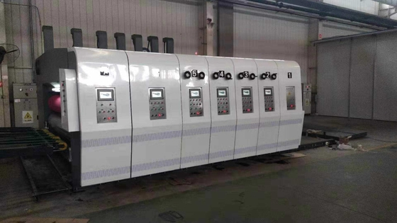 High Speed Automatic Flexo Printer Slot Die Cut Machine