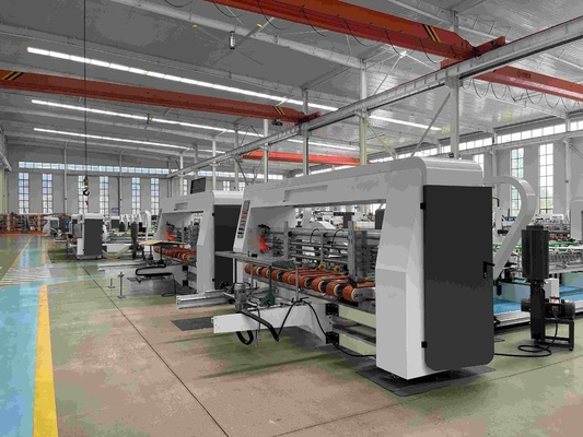Automatic Folder Gluer Stitching Corrugated Carton Box Machine