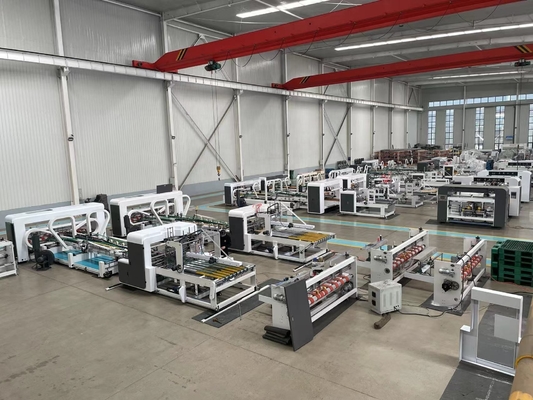 Automatic Folder Gluer Stitching Corrugated Carton Box Machine