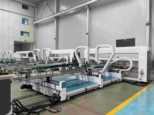 Automatic Folder Gluer Stitching Corrugated Carton Box Machine