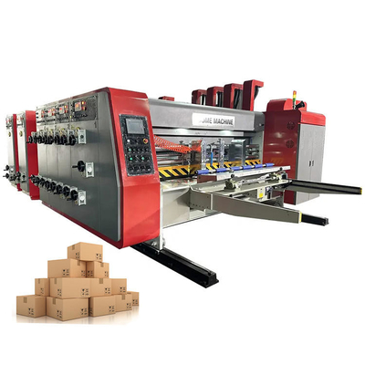 Flexo Printe Making Corrugated Carton Box Machine