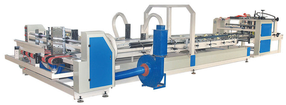 Folder Gluer Stapler Making Corrugated Carton Box Machine