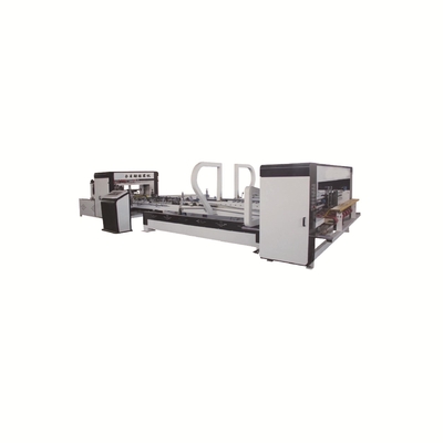 Folder Gluer Stapler Making Corrugated Carton Box Machine