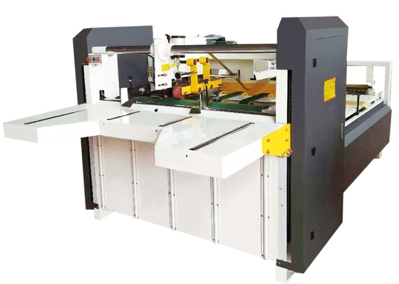 Compact Semi Pasting Carton Folder Gluer Machine Innovative