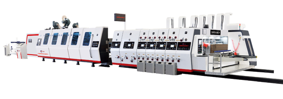 50-100pcs/min Capacity Flexo Corrugated Plate Type Machine for High Capacity