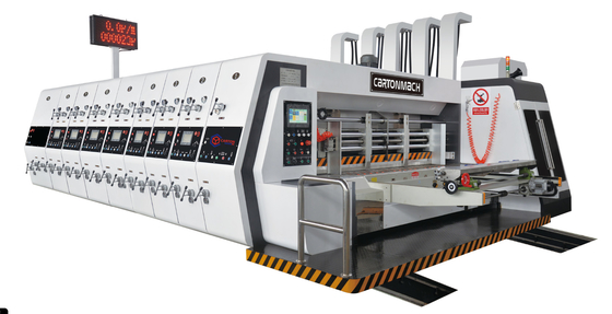 50-100pcs/min Capacity Flexo Corrugated Plate Type Machine for High Capacity