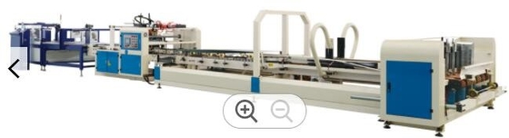 Consumption Carton Box Folder Gluer Machine with Schneider Electrics