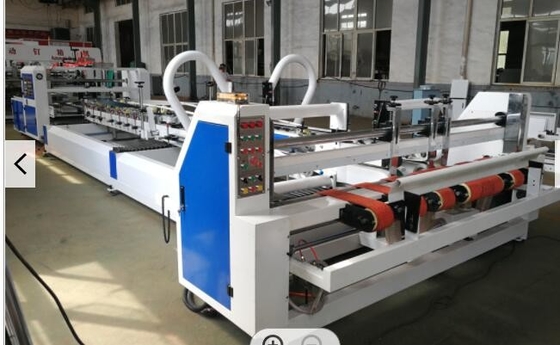 Consumption Carton Box Folder Gluer Machine with Schneider Electrics