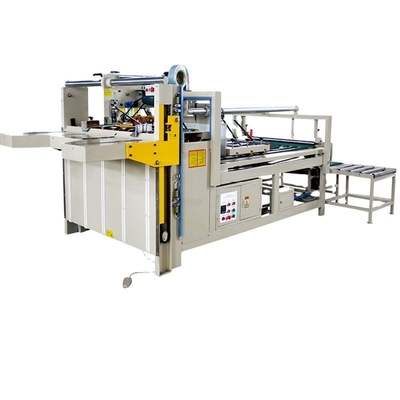 Sheet Pasting Carton Box Folder Gluer Machine Semi Automatic