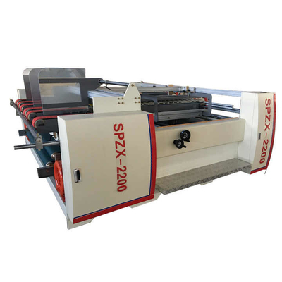 Double Folder Gluer Corrugated Carton Box Machine 380V
